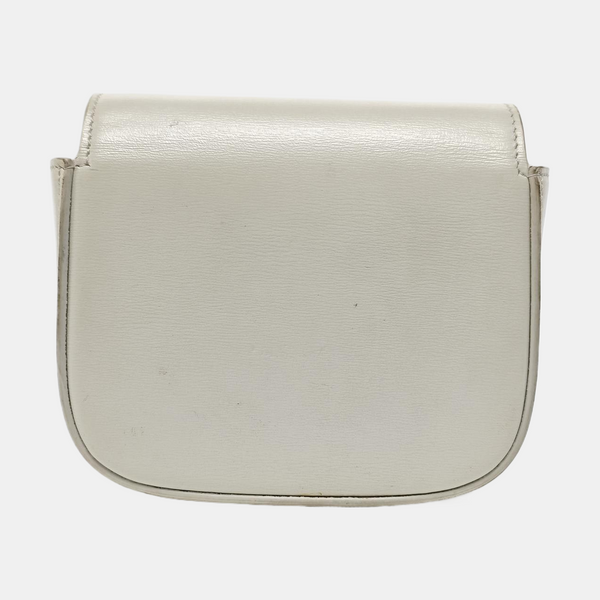 TRIOMPHE Mini Calfskin White