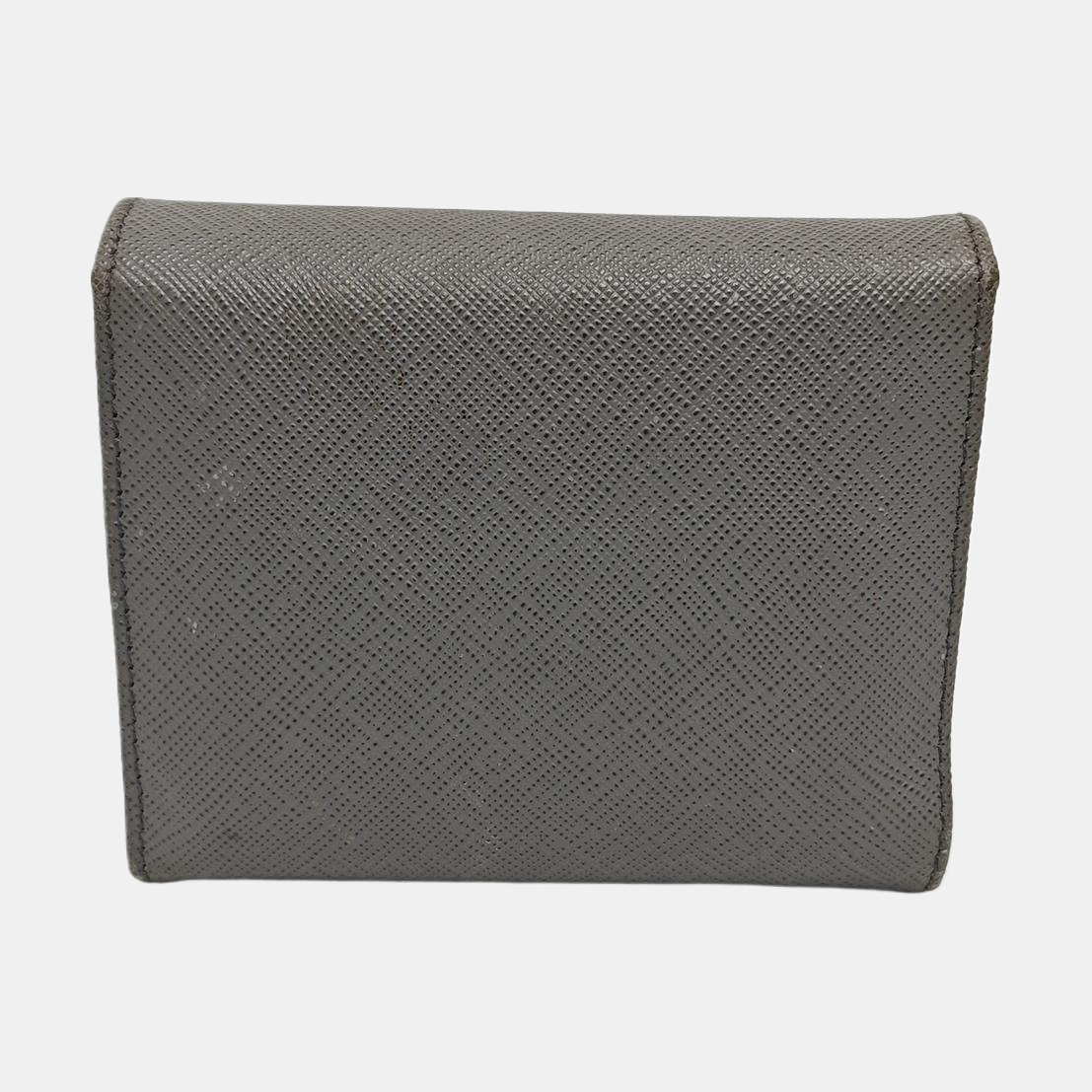 Saffiano Calfskin Wallet Gray