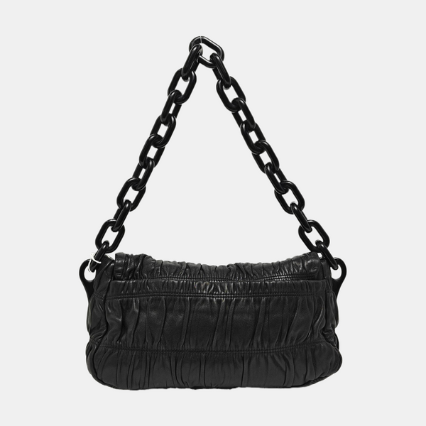 Gaufre Quilted Lambskin Black