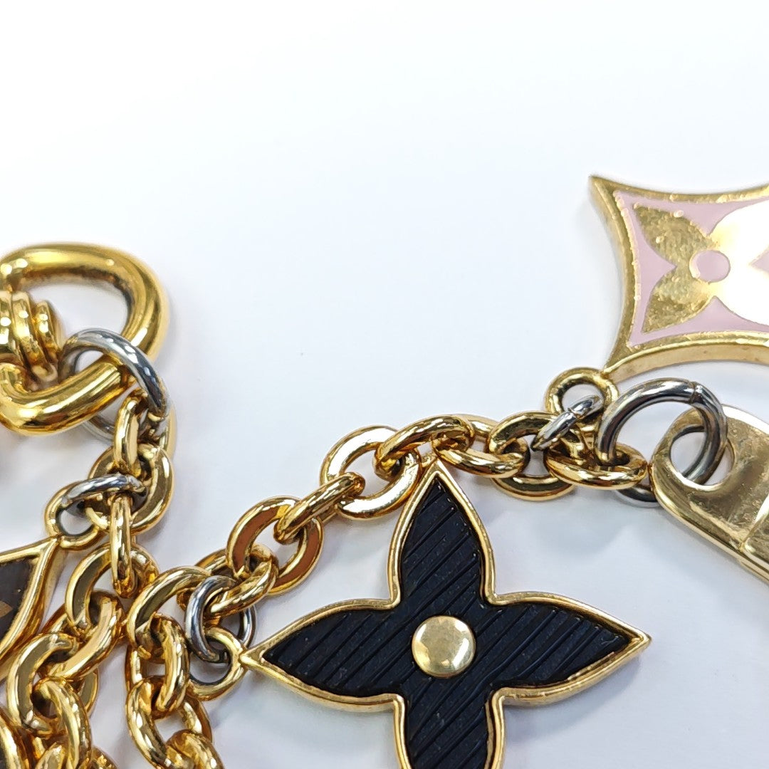 Metal Bag Charm Gold