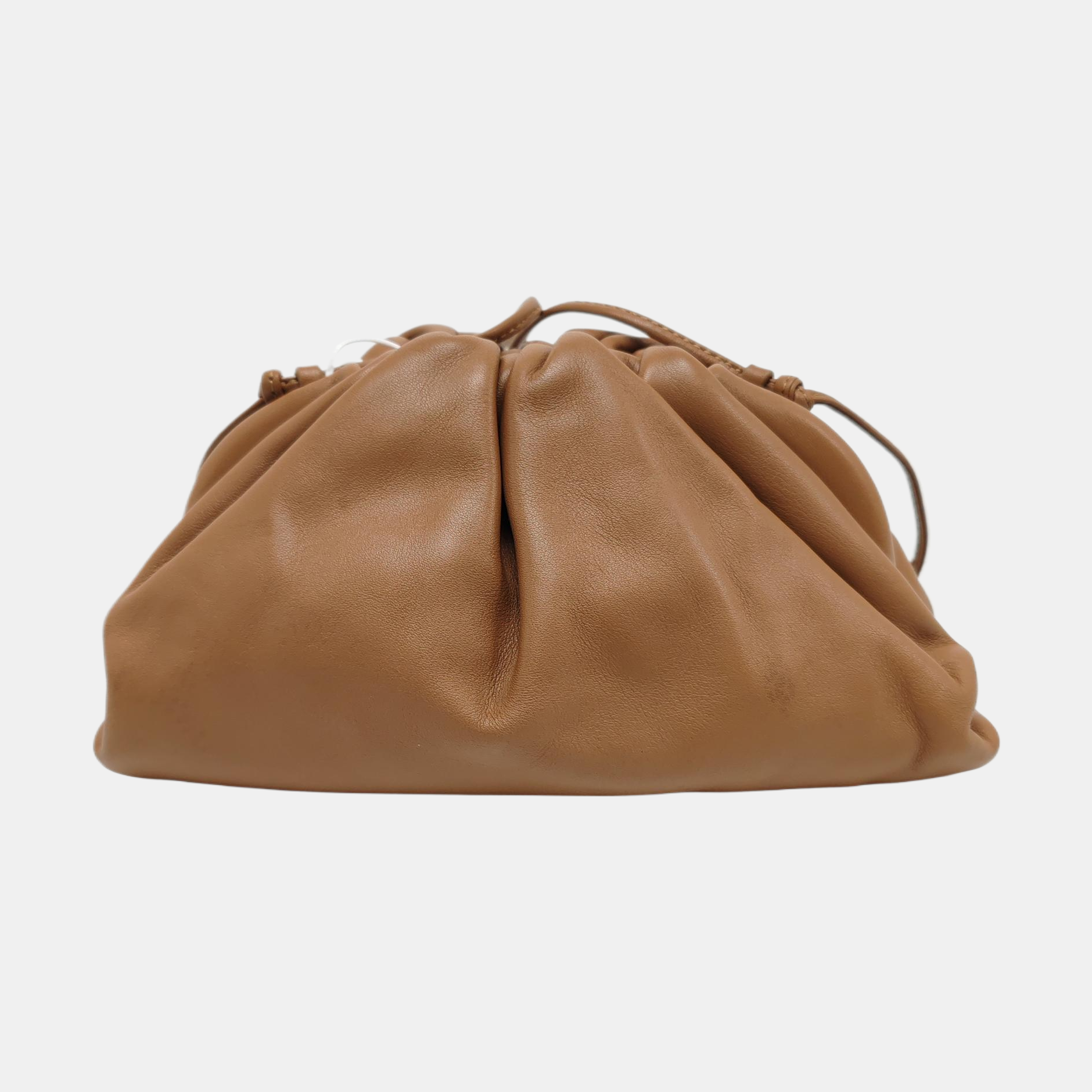 Authenticated pre-owned  The Pouch Mini Calfskin Brown - Shoulder Bag at Looply
