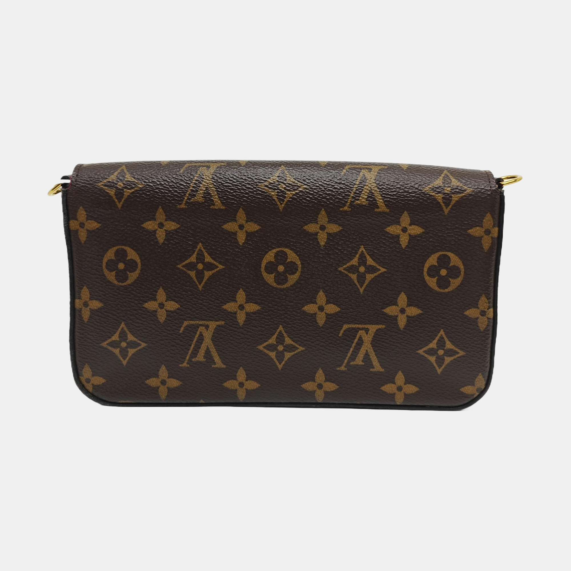 FÉLICIE Monogram Coated Canvas Brown