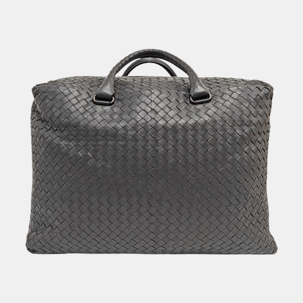 Calfskin Shoulder Bag Gray