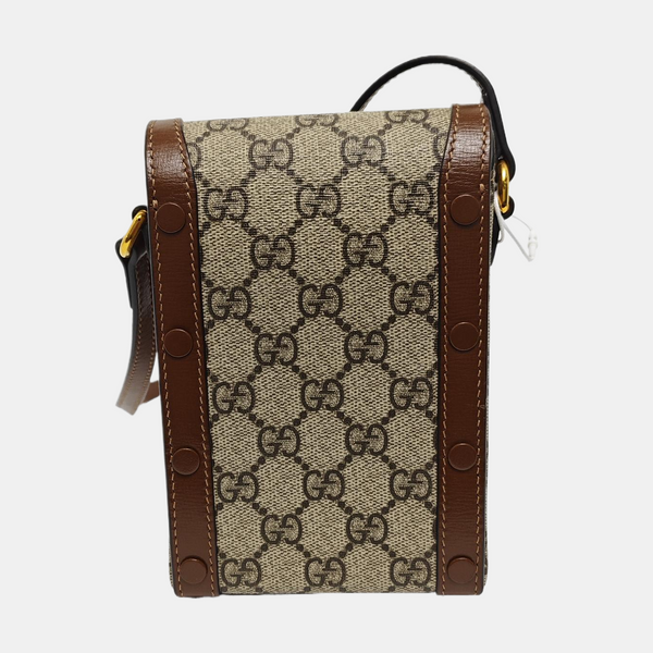 Horsebit 1955 Mini Coated Canvas Beige