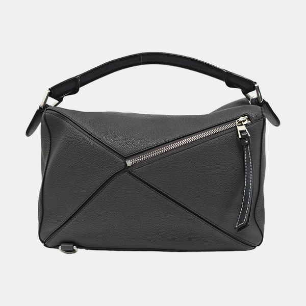 Puzzle Medium Calfskin Gray