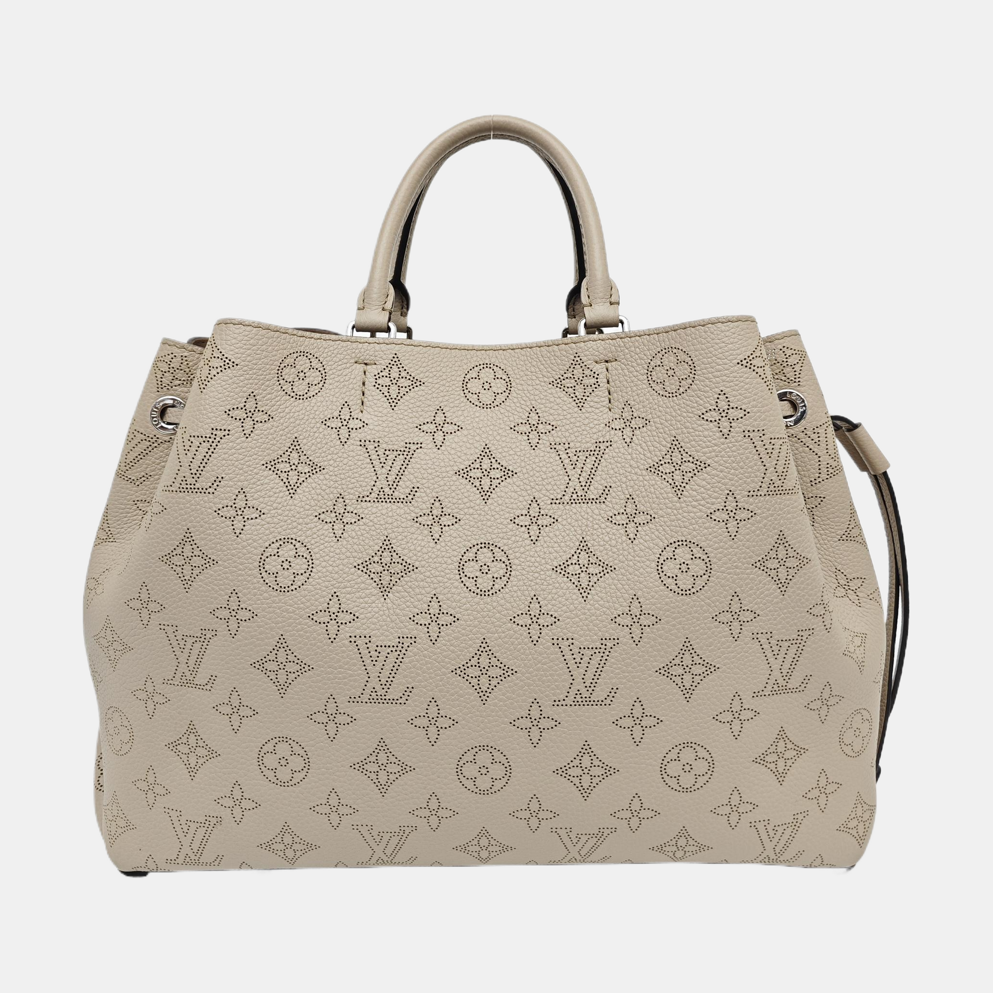BELLA Monogram Calfskin Gray