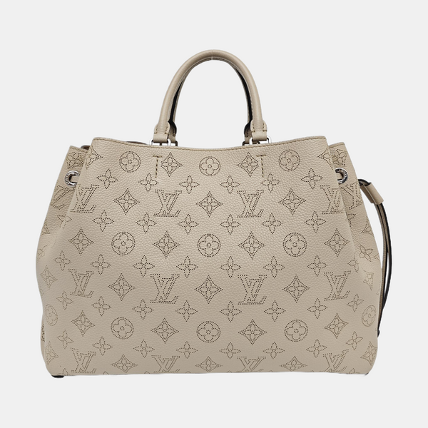 BELLA Monogram Calfskin Gray