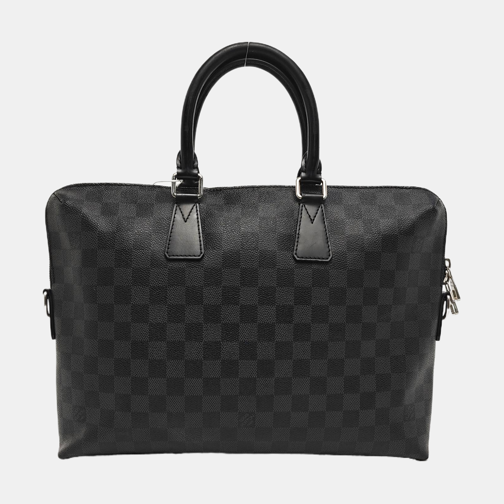 PORTE-DOCUMENTS Damier Graphite Coated Canvas Gray