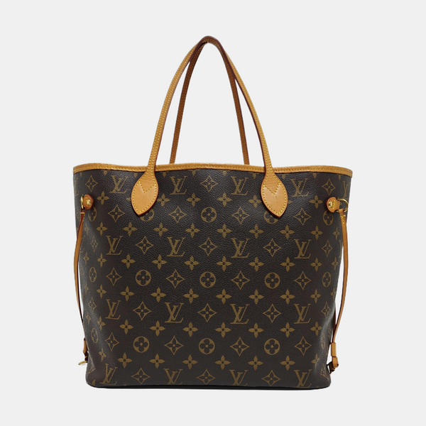 NEVERFULL MM Lona Monogram Revestida Marrón