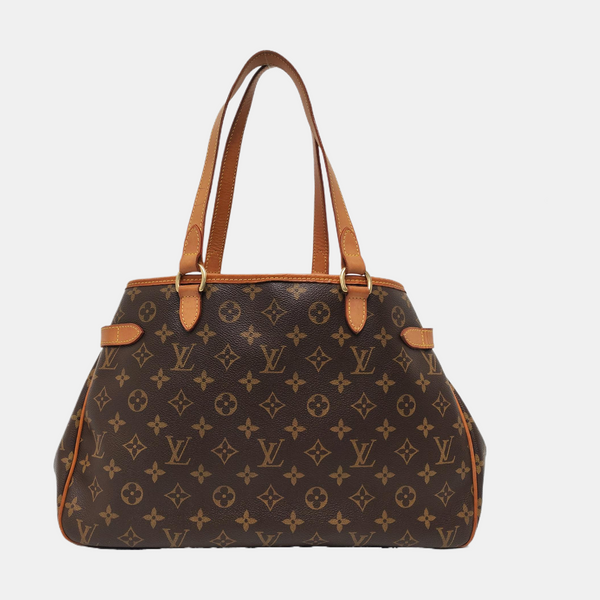 BATIGNOLLES GM Monogram Coated Canvas Brown