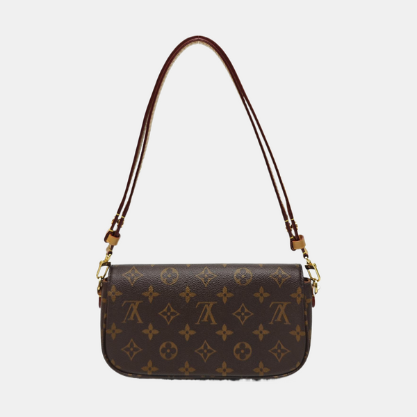 IVY Monogram Coated Canvas Brown