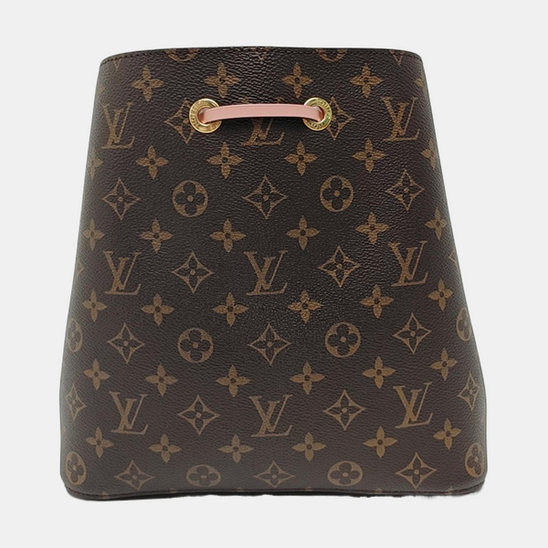 NÉONOÉ MM Monogram Coated Canvas Brown