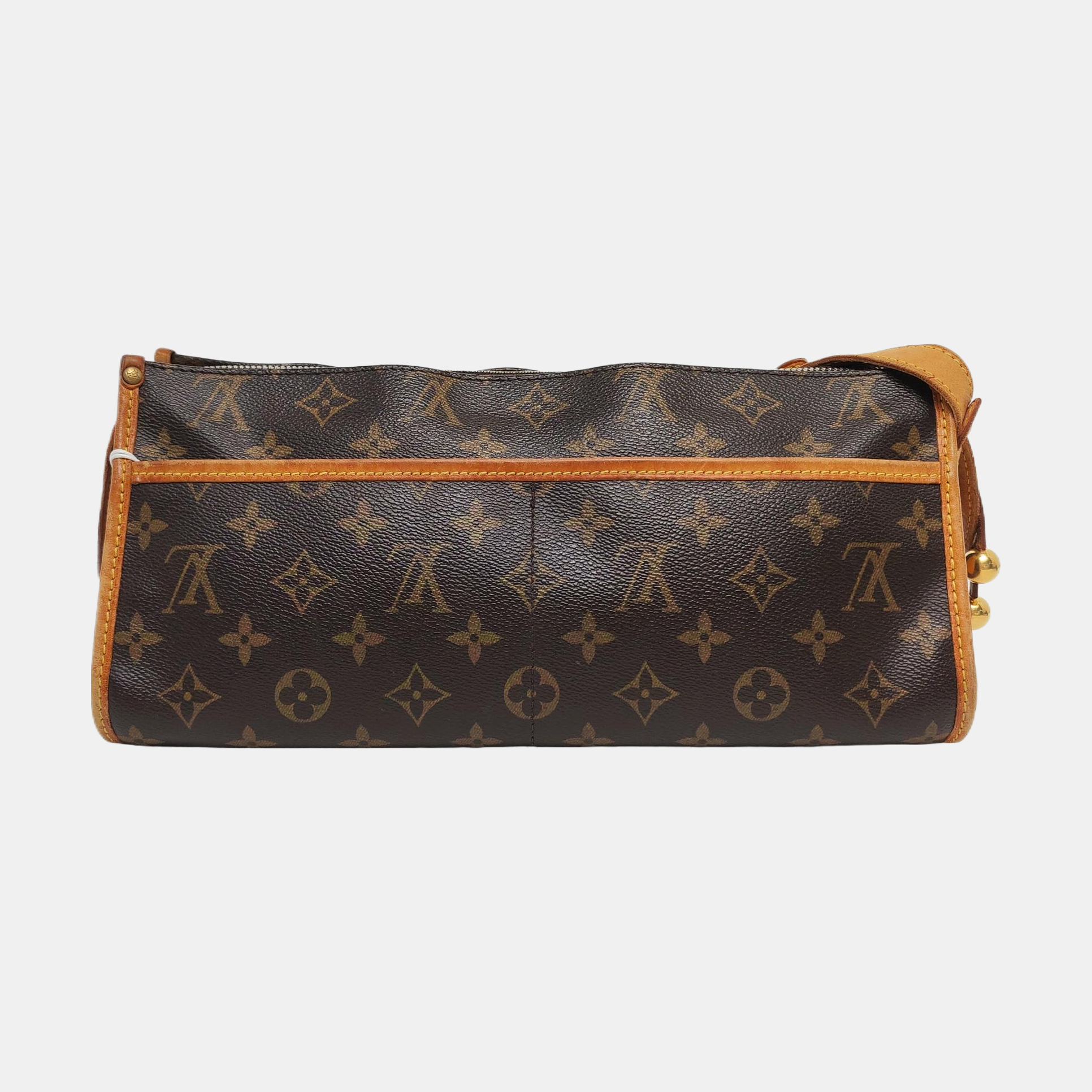 POPINCOURT Monogram Coated Canvas Brown