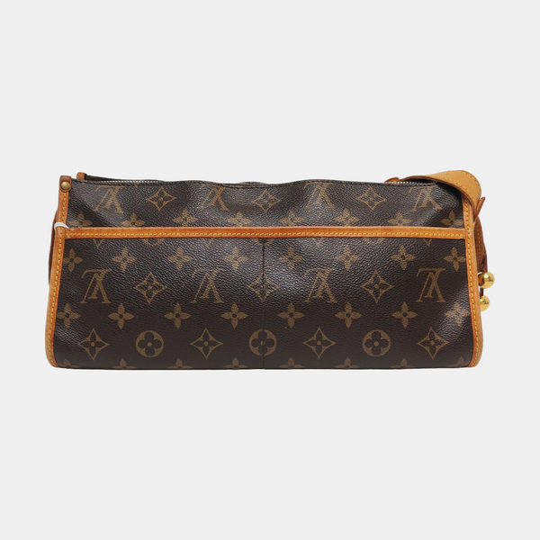 POPINCOURT Monogram Coated Canvas Brown