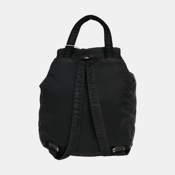 Nylon Backpack Black