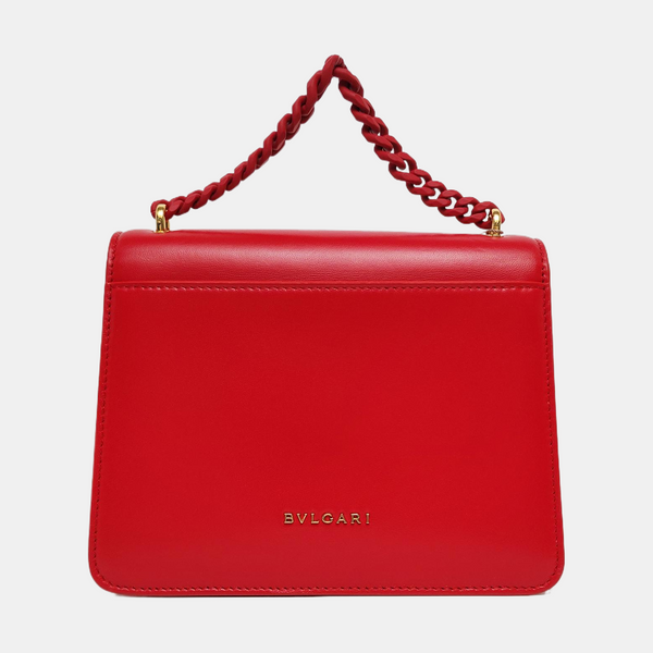 SERPENTI FOREVER Small Lambskin Red
