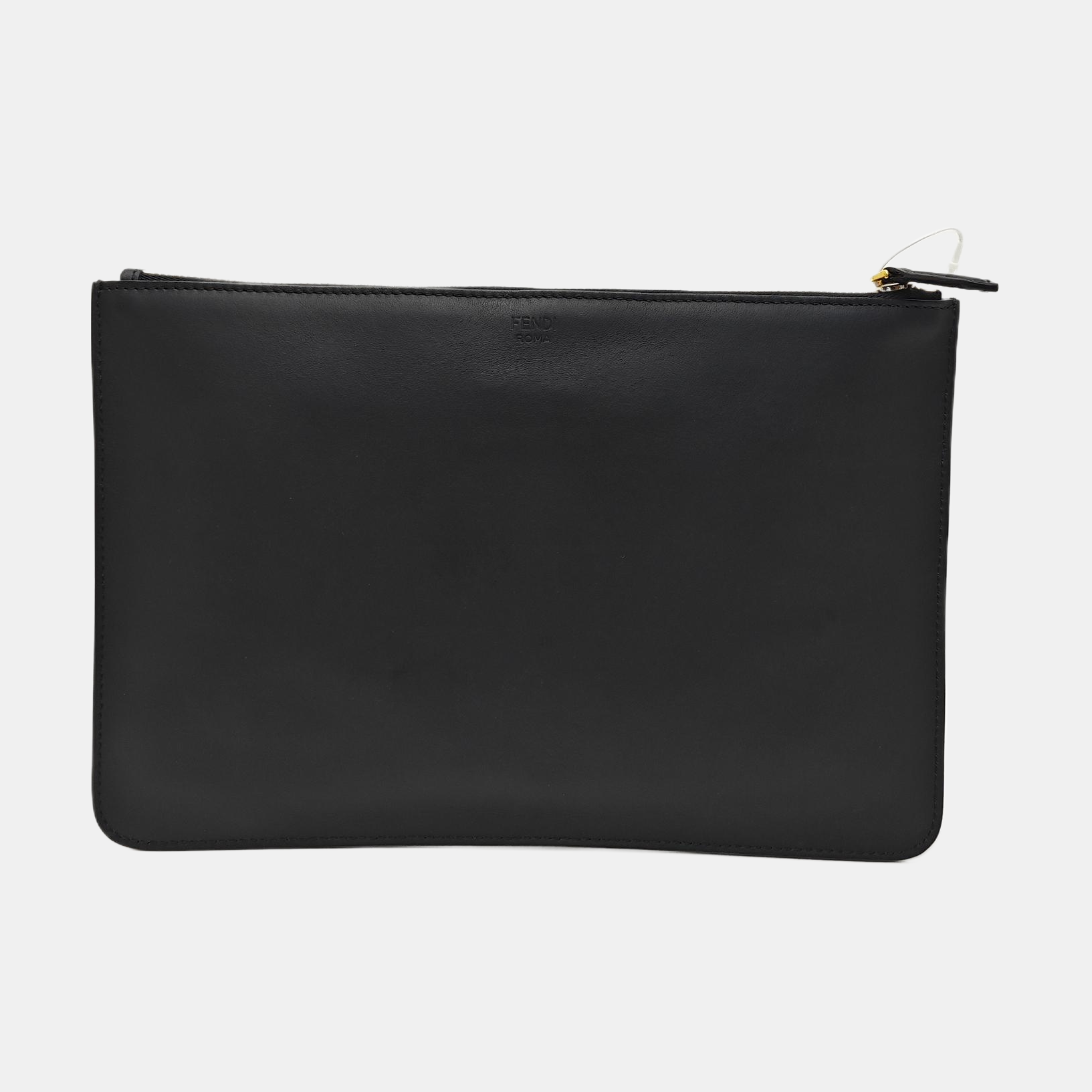 Calfskin Clutch Black