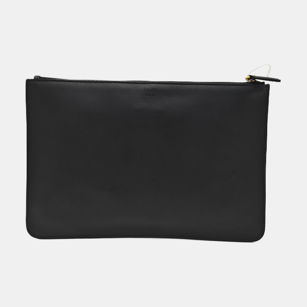Calfskin Clutch Black