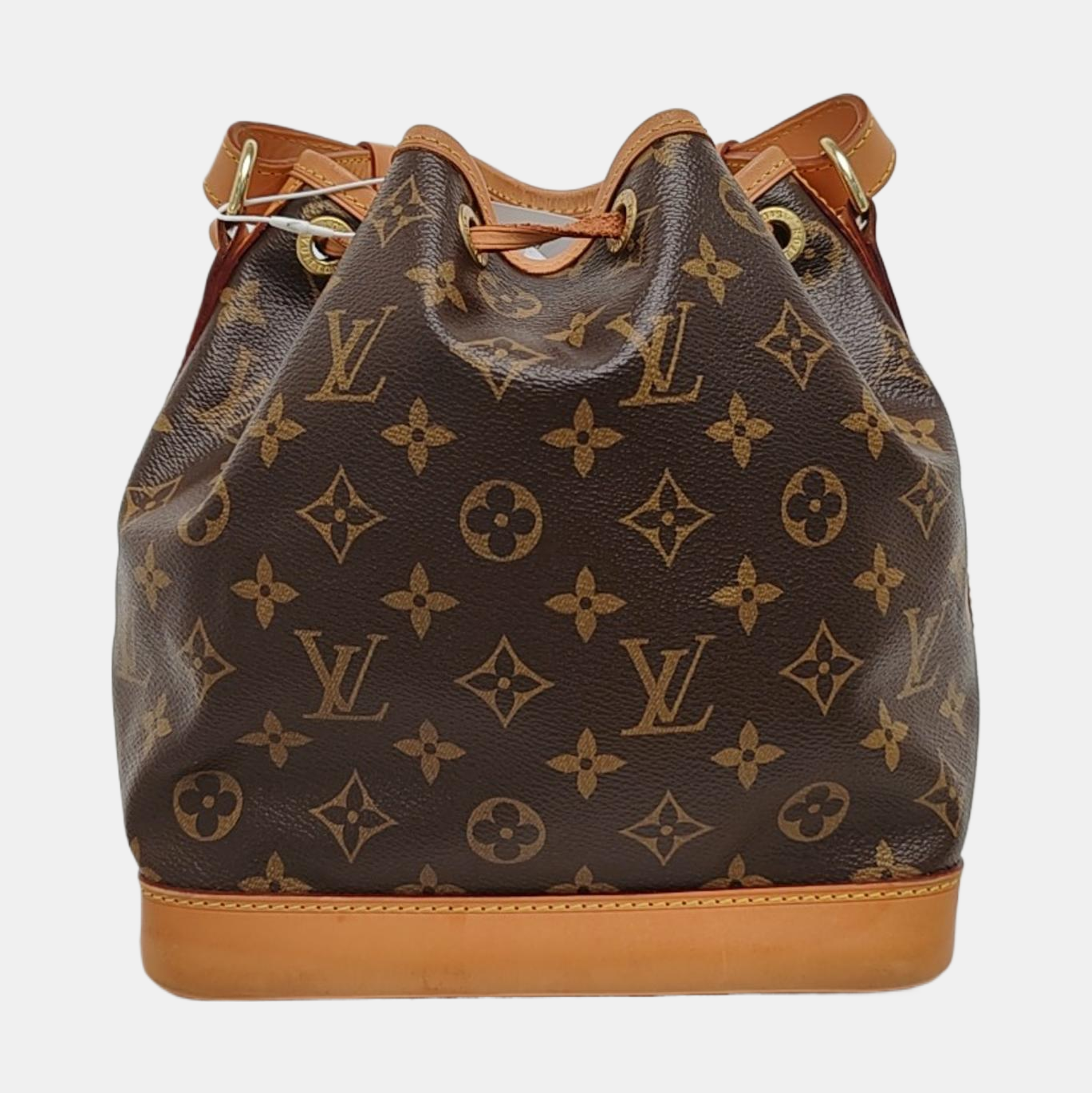 NOÉ BB Monogram Coated Canvas Brown