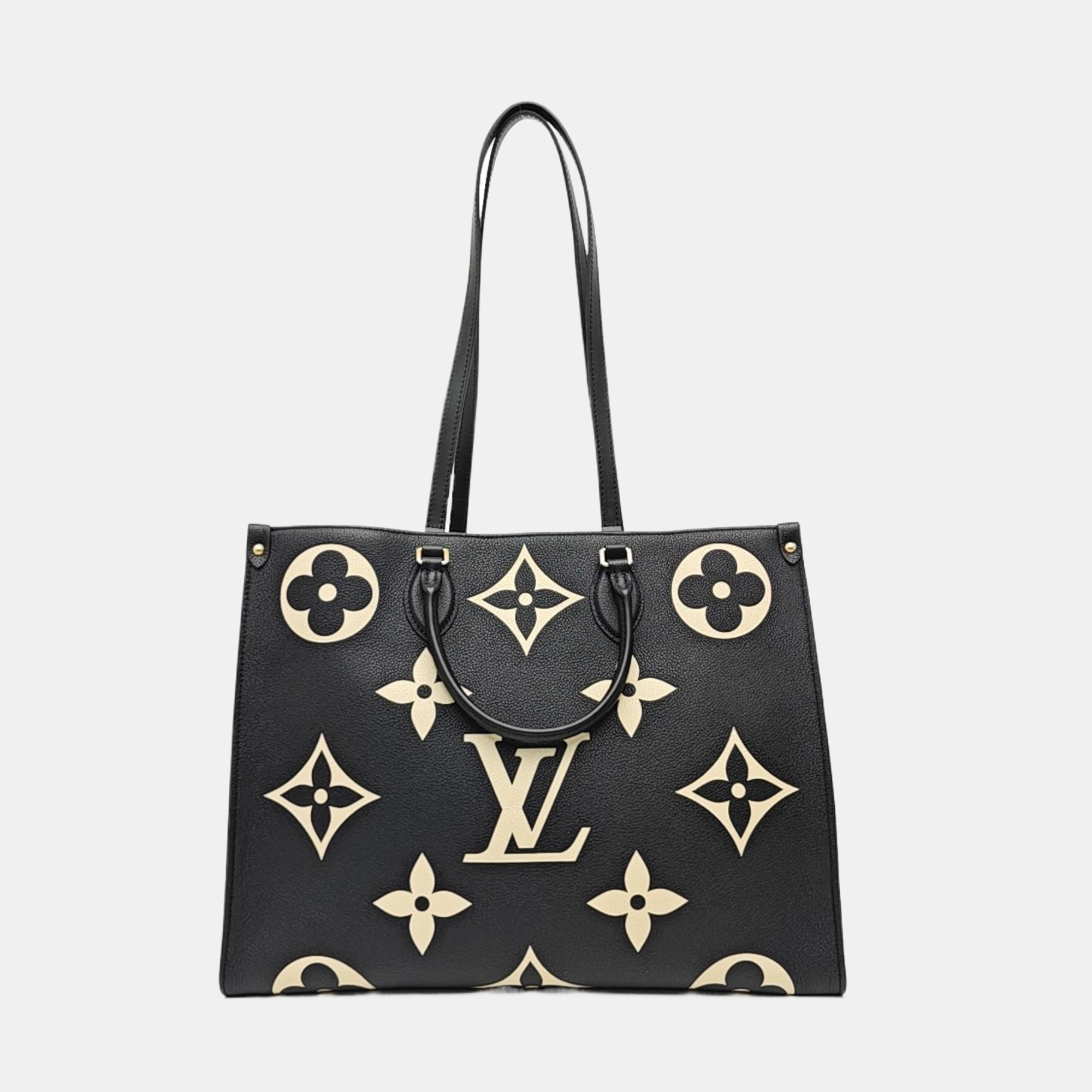 ONTHEGO GM Monogram Calfskin Black