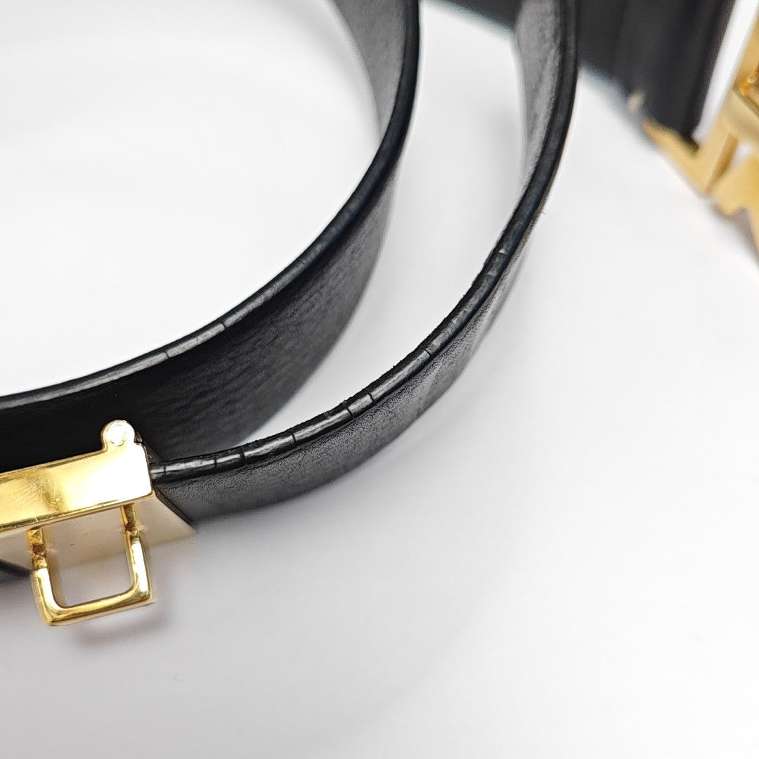 Leather Belt Black