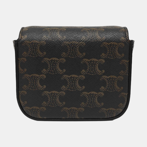 TRIOMPHE Mini Coated Canvas Black