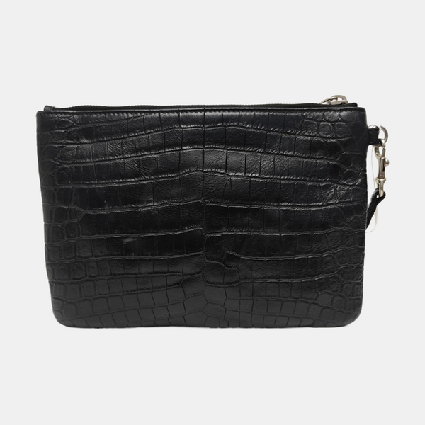 Calfskin Clutch Black