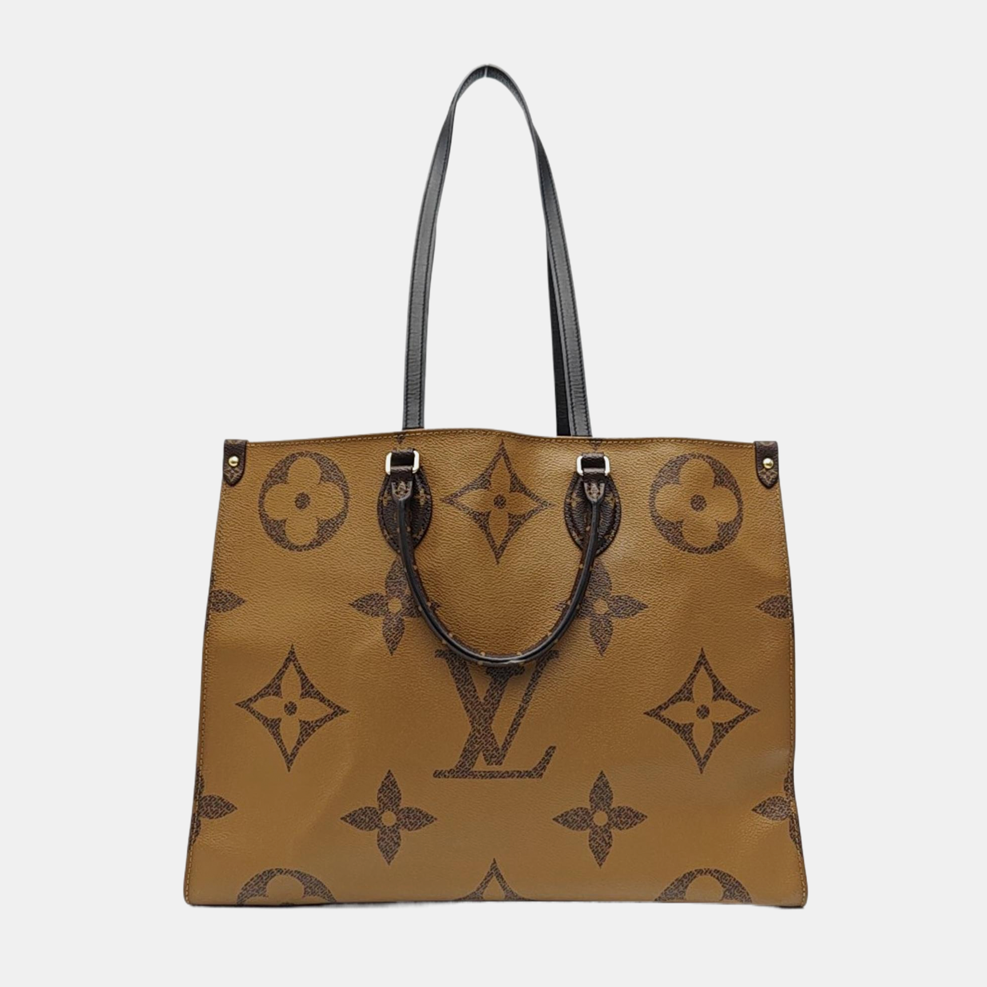 ONTHEGO GM Monogram Coated Canvas Brown