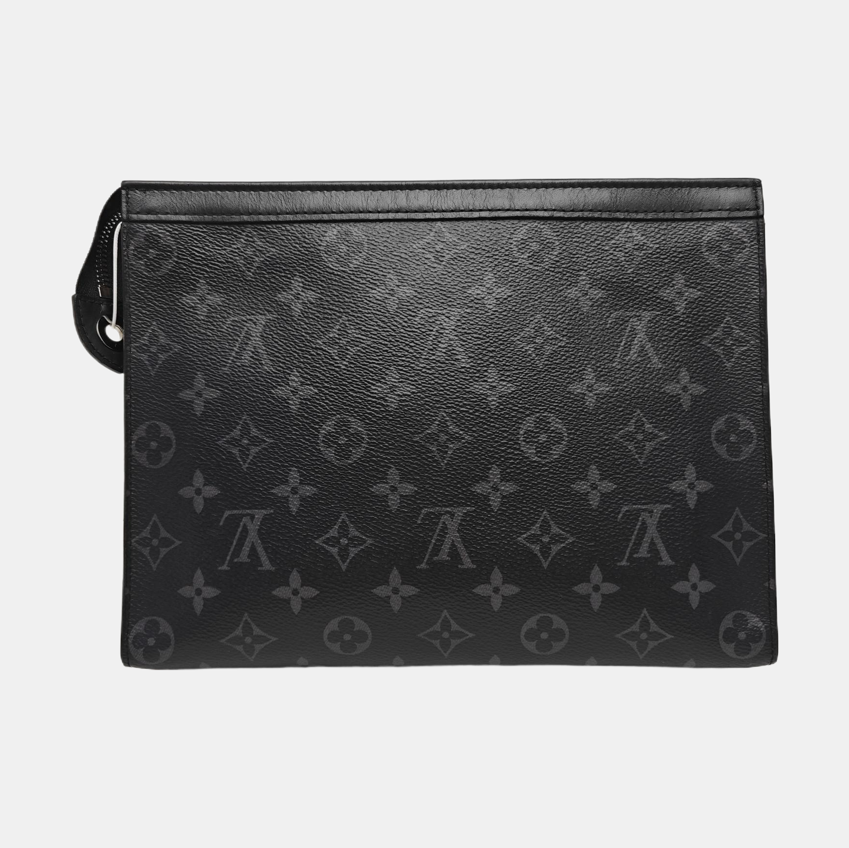 Pochette Voyag MM Monogram Coated Canvas Black