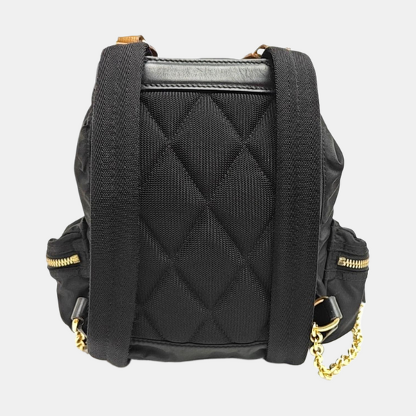 Nylon Backpack Black