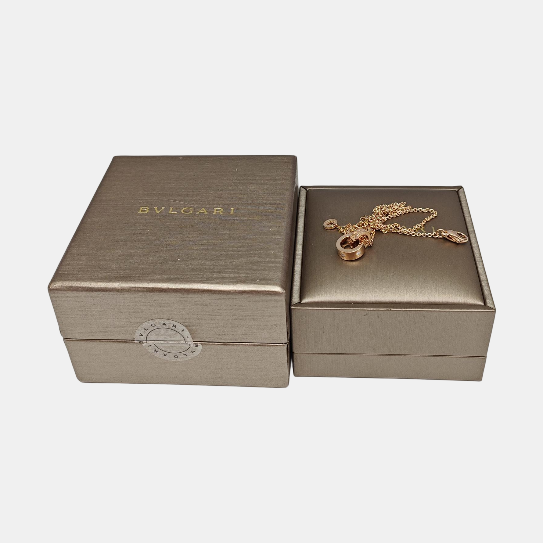 BVLGARI BVLGARI 18k Rose Gold Necklace