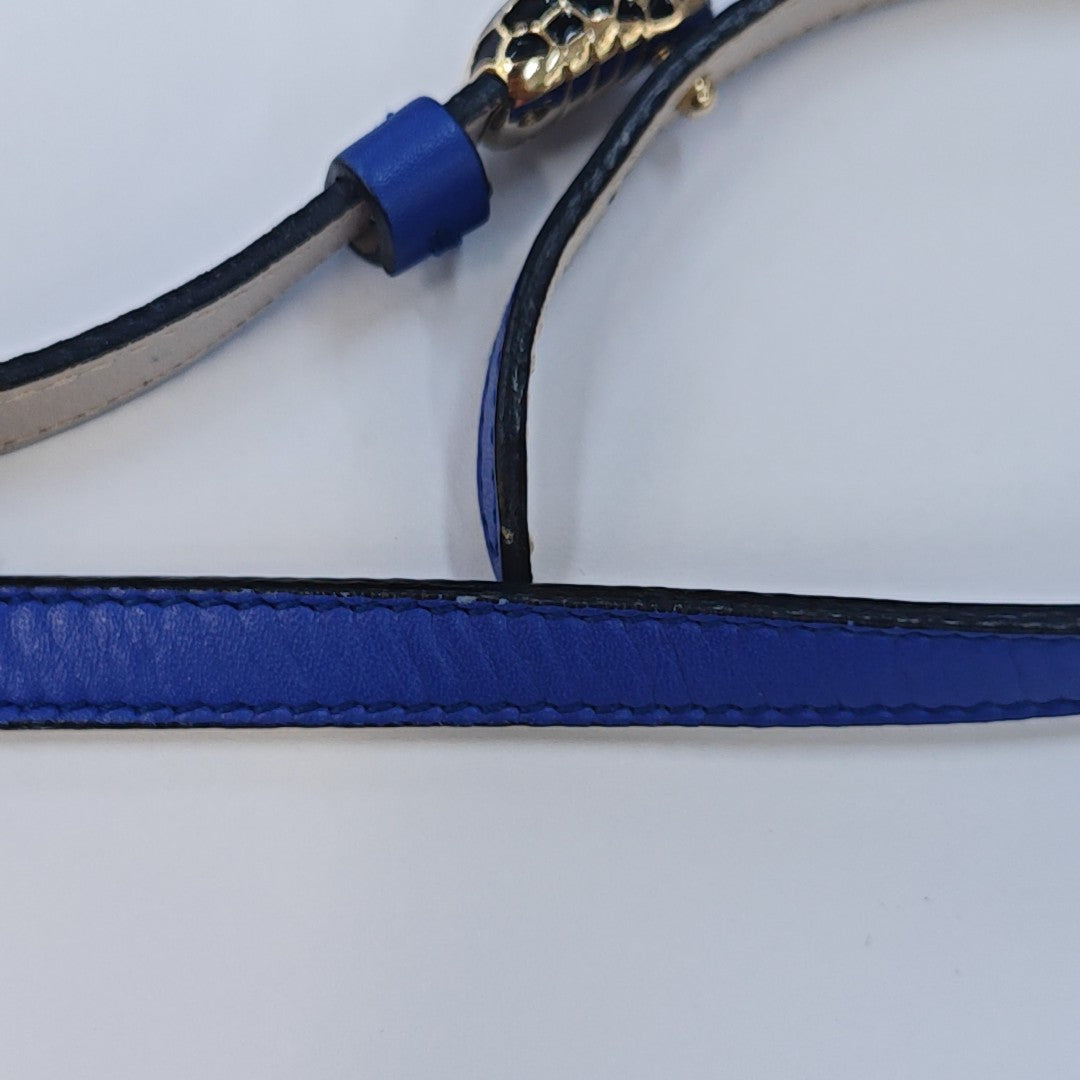 SERPENTI Metal Blue Bracelet
