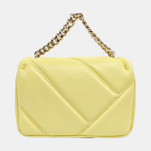 SERPENTI CABOCHON Mini Calfskin Yellow