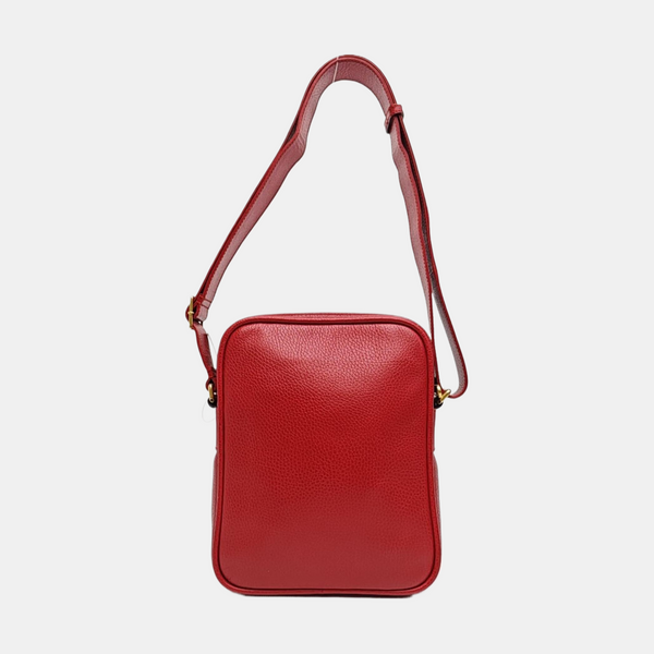 Print Calfskin Red