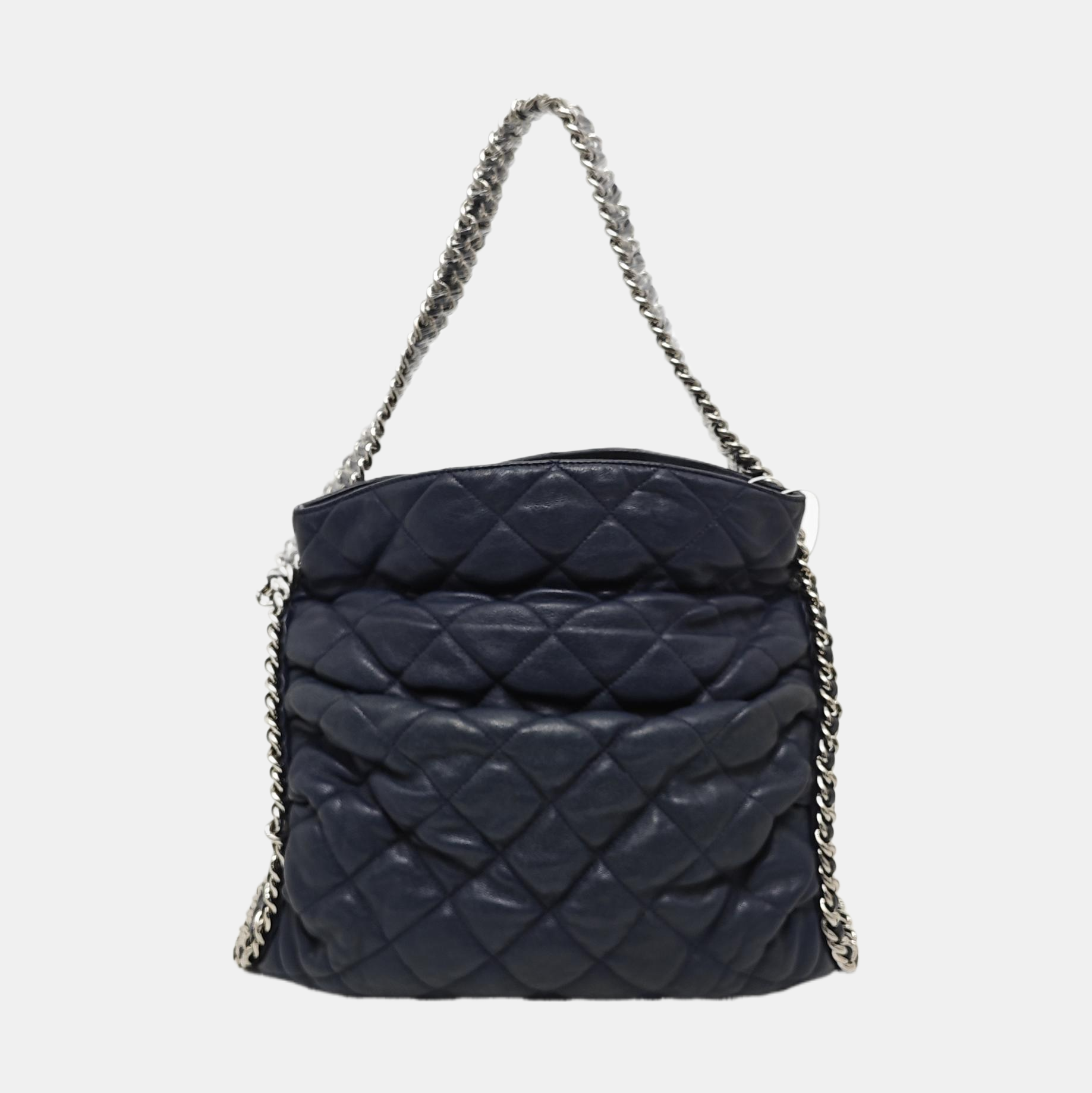 Quilted Lambskin Blue