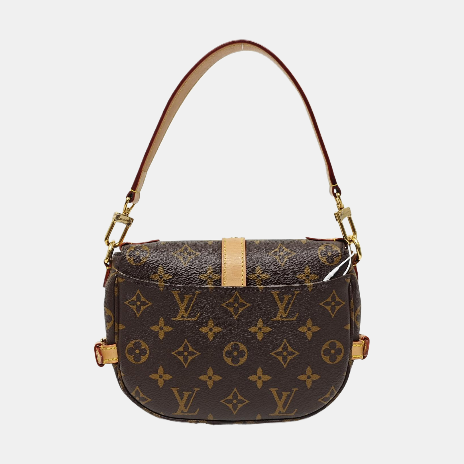 SAUMUR BB Monogram Coated Canvas Brown
