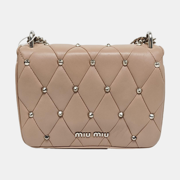 Pattina Nappa Quilted Lambskin Pink