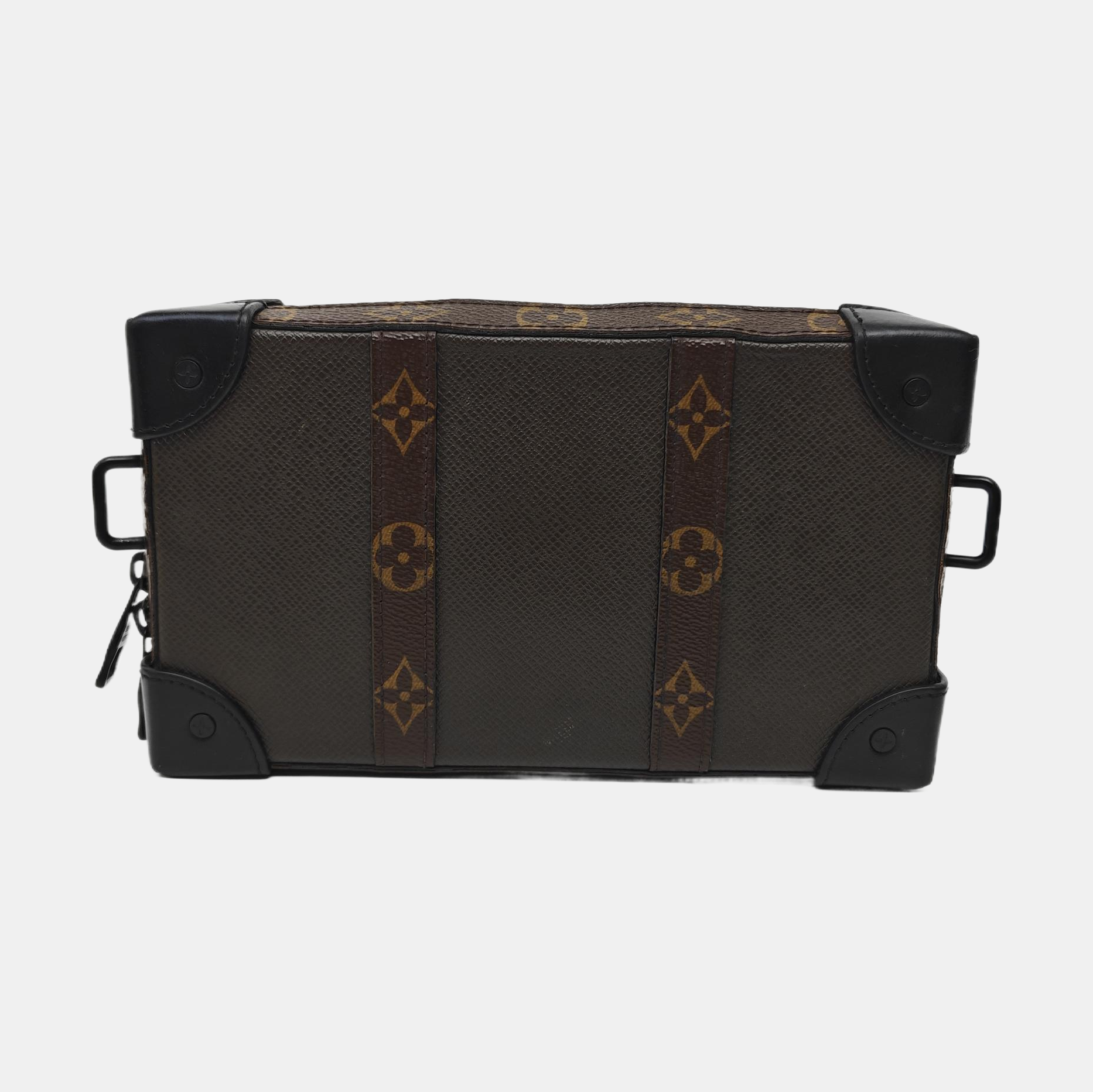 WALLET TRUNK Monogram Calfskin Gray