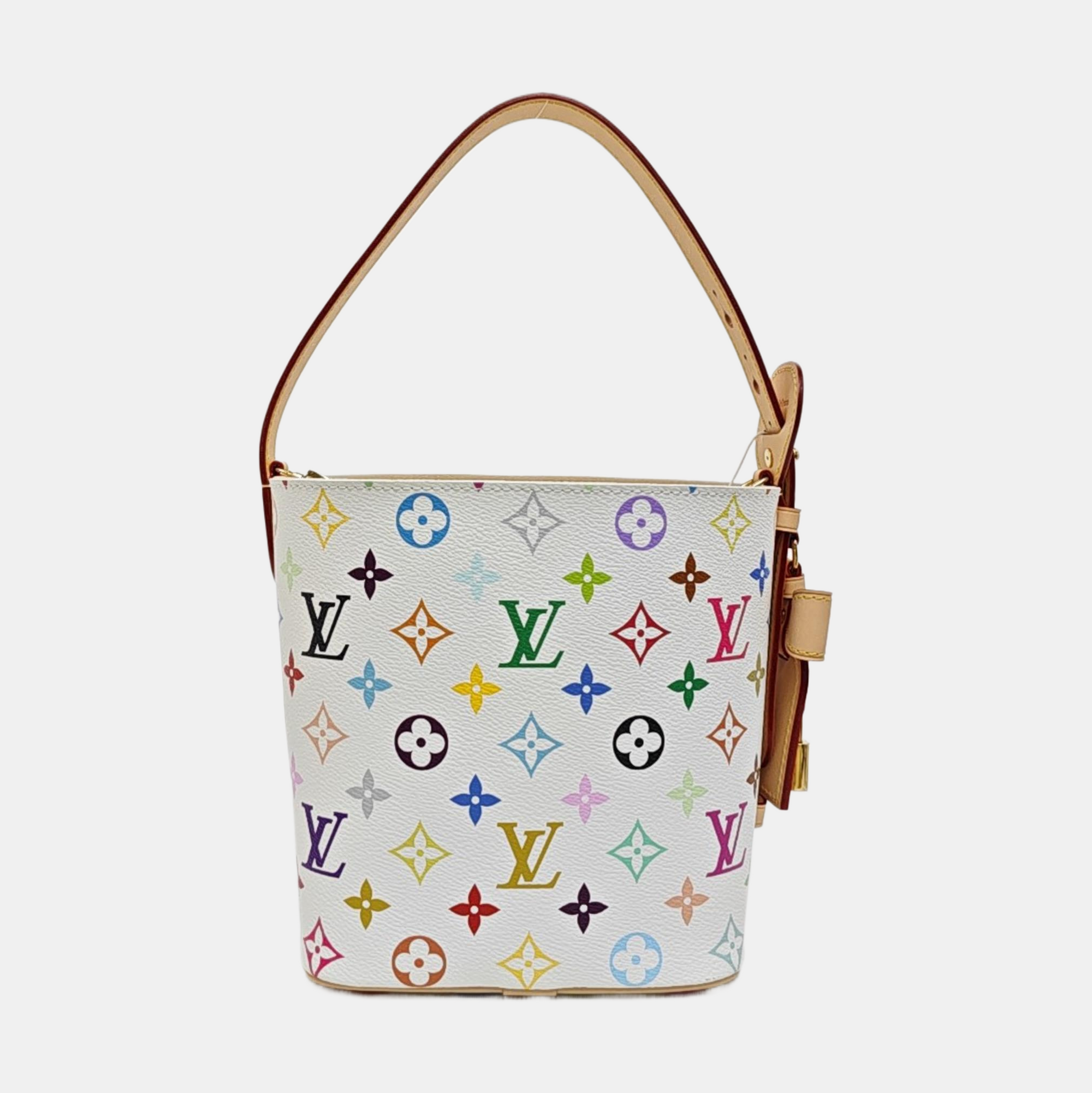 LV × TM ALL IN BB Monogram Coated Canvas White