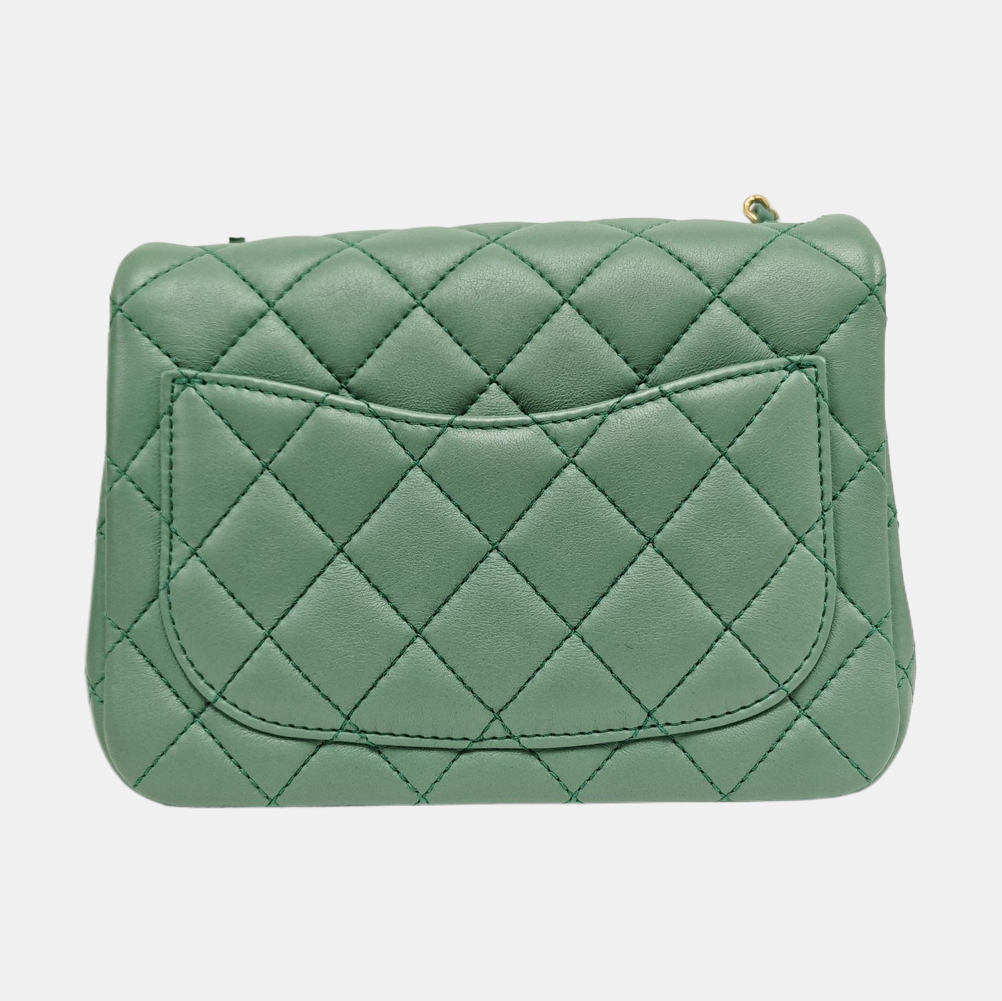 CLASSIC FLAP Quilted Lambskin Green