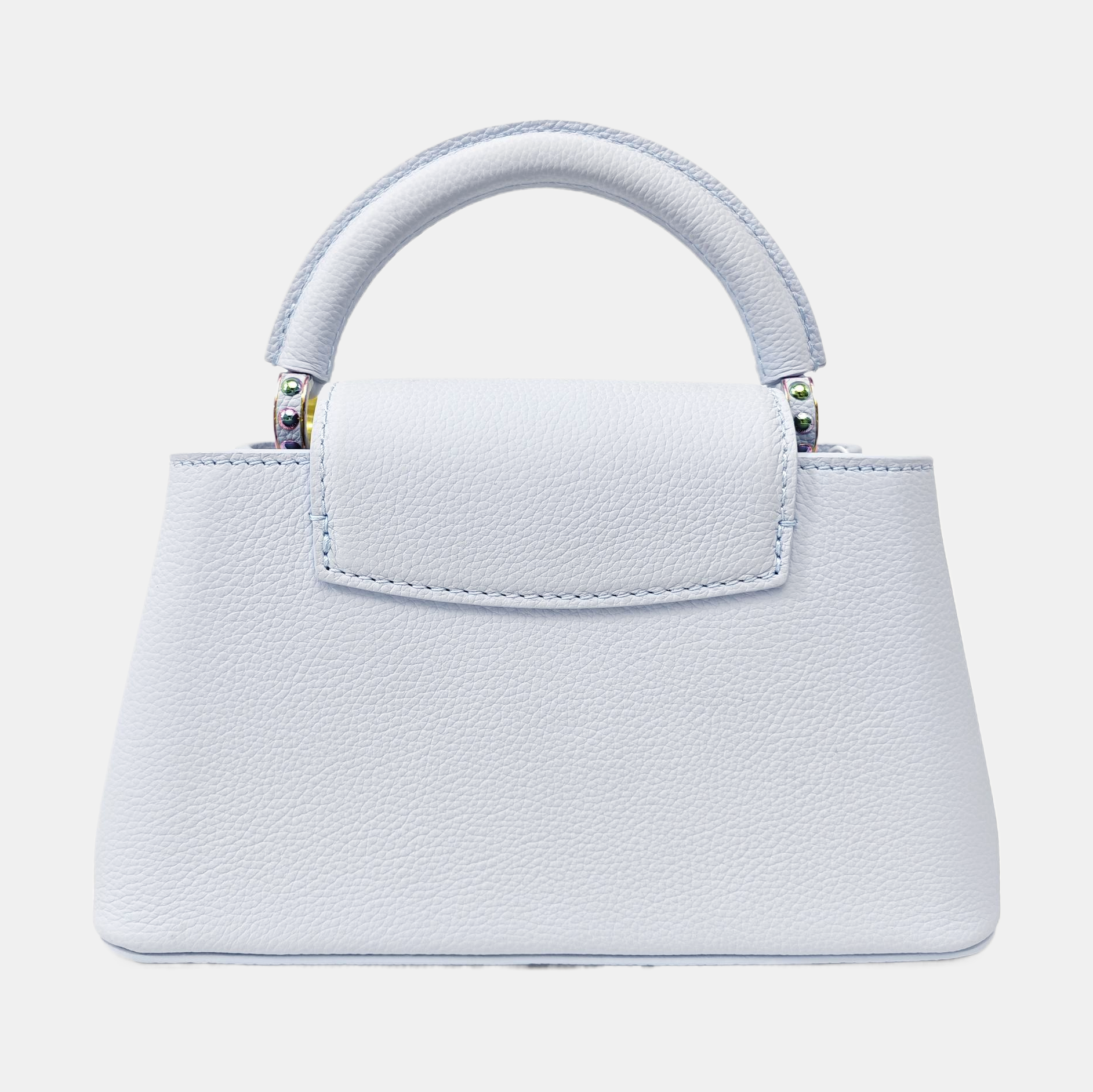CAPUCINES Mini Calfskin Blue
