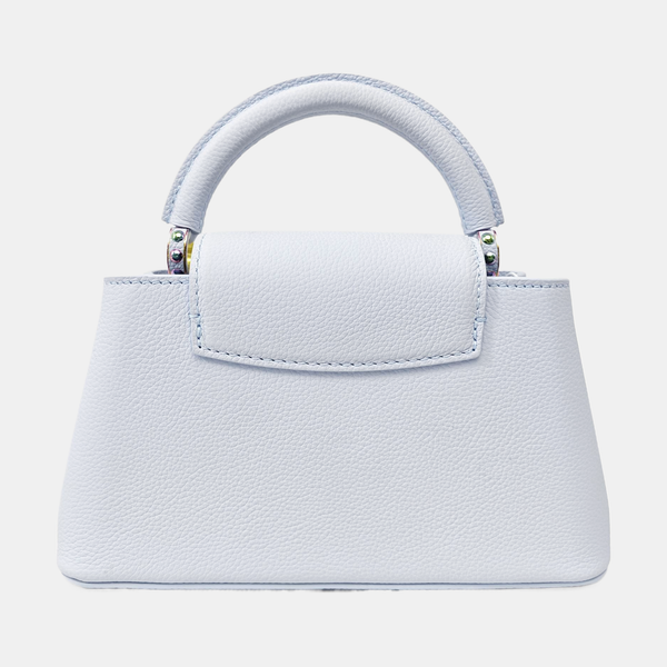 CAPUCINES Mini Calfskin Blue