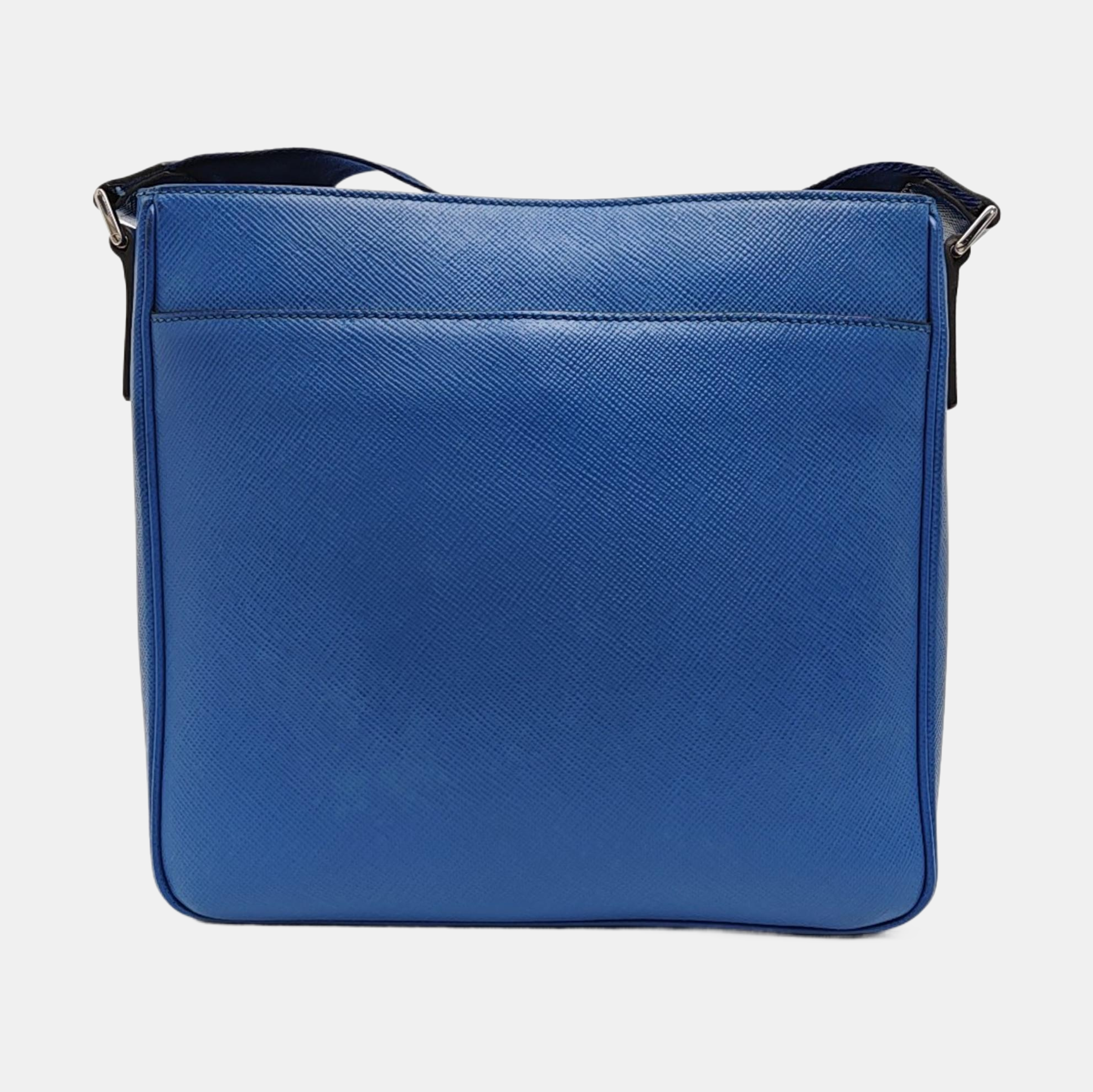 Saffiano Calfskin Tote Bag Blue