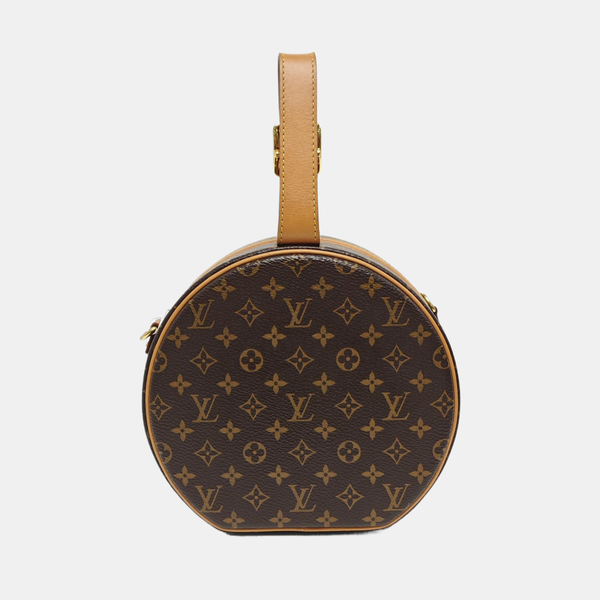 BOITE CHAPEAU PM Monogram Coated Canvas Brown
