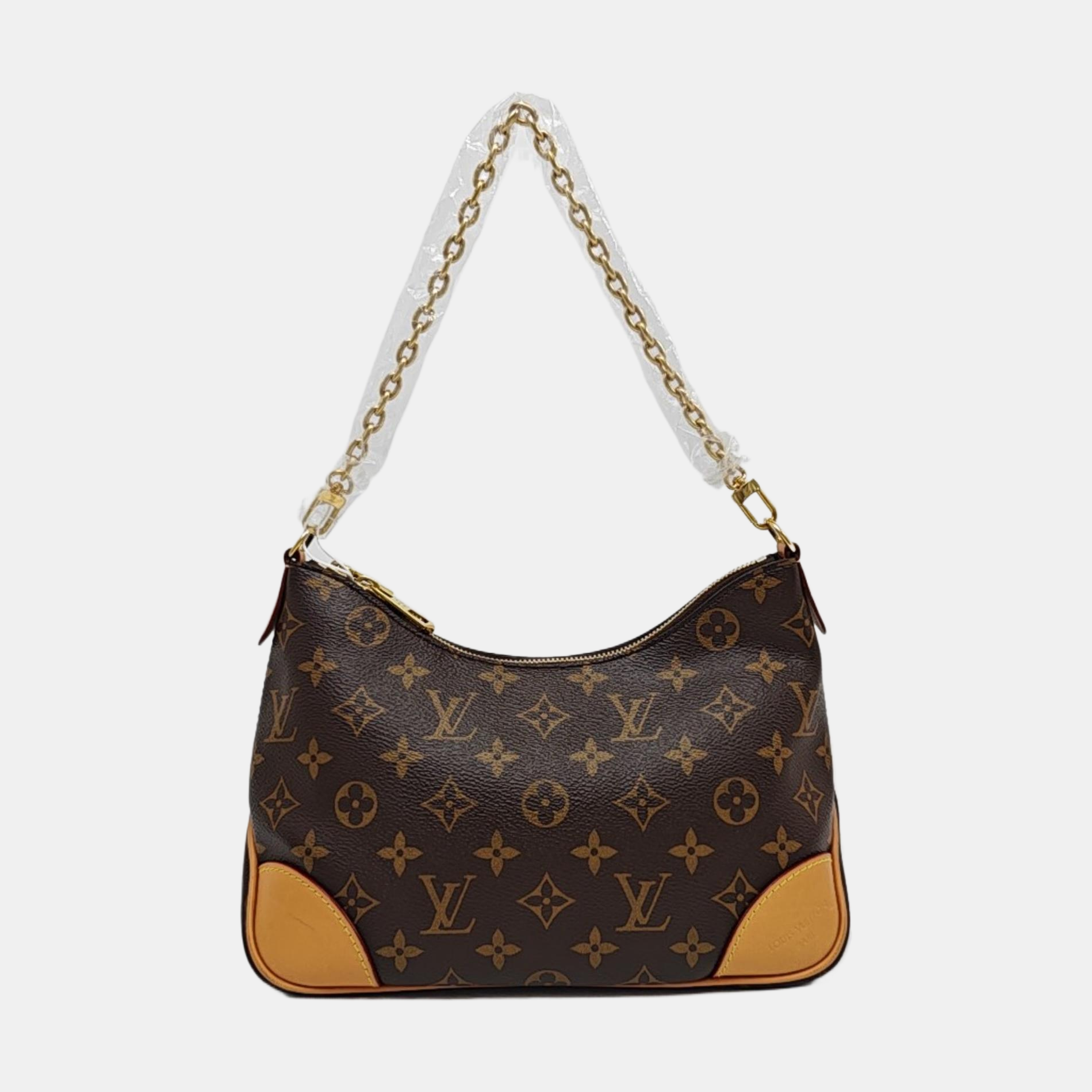 BOULOGNE Monogram Coated Canvas Brown