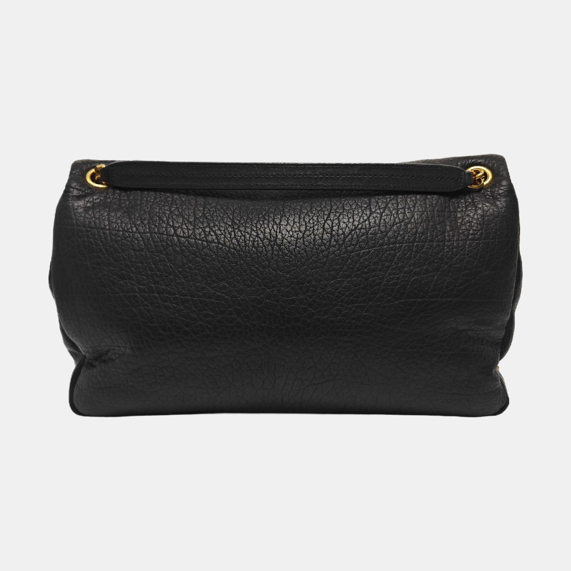 CALYPSO Large Lambskin Black