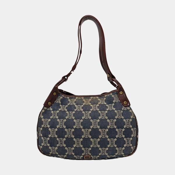 Canvas Shoulder Bag Blue