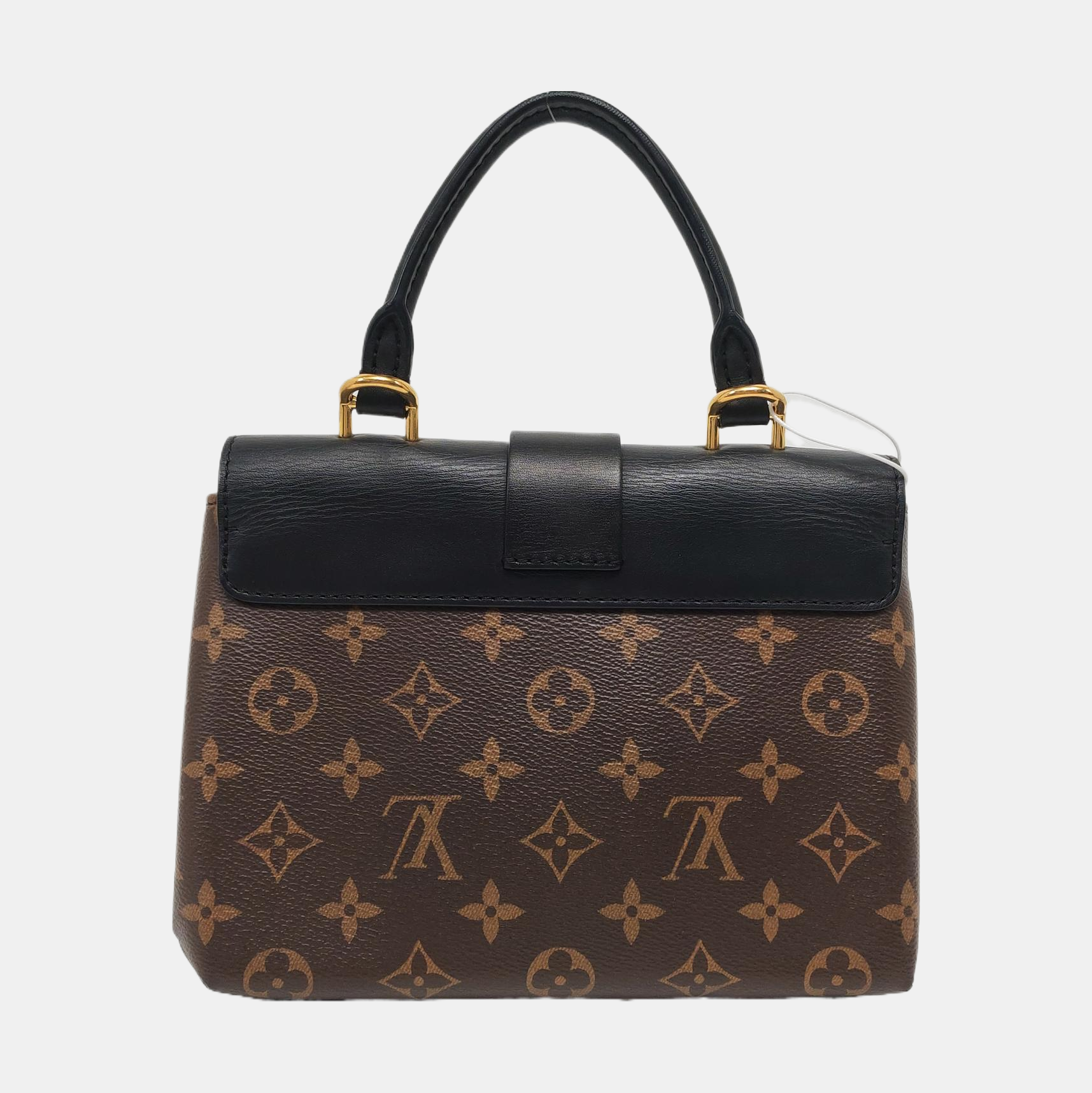 LOCKY BB Monogram Coated Canvas Brown