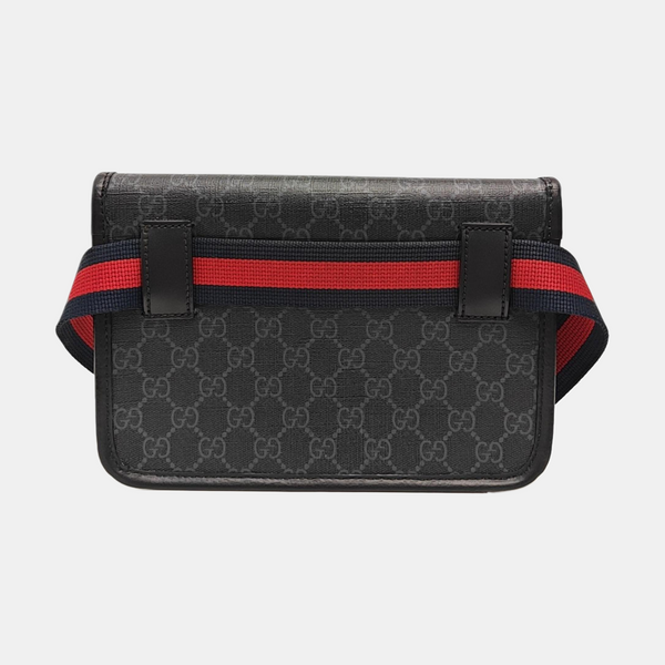 Neo Vintage Monogram Coated Canvas Black