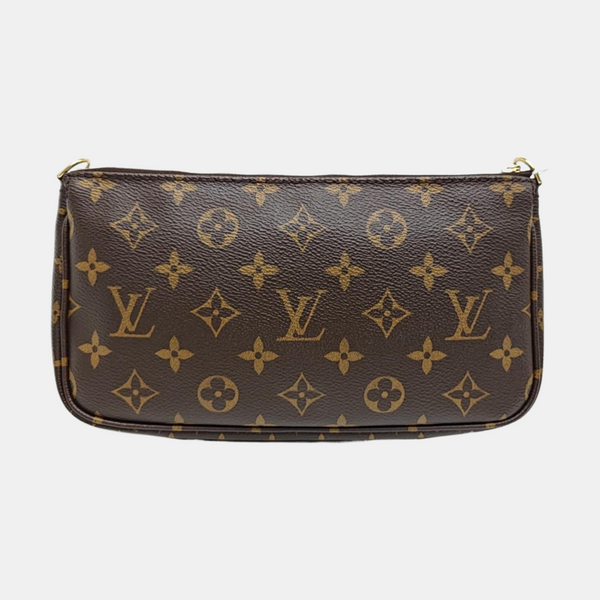 MULTI Monogram Coated Canvas Brown